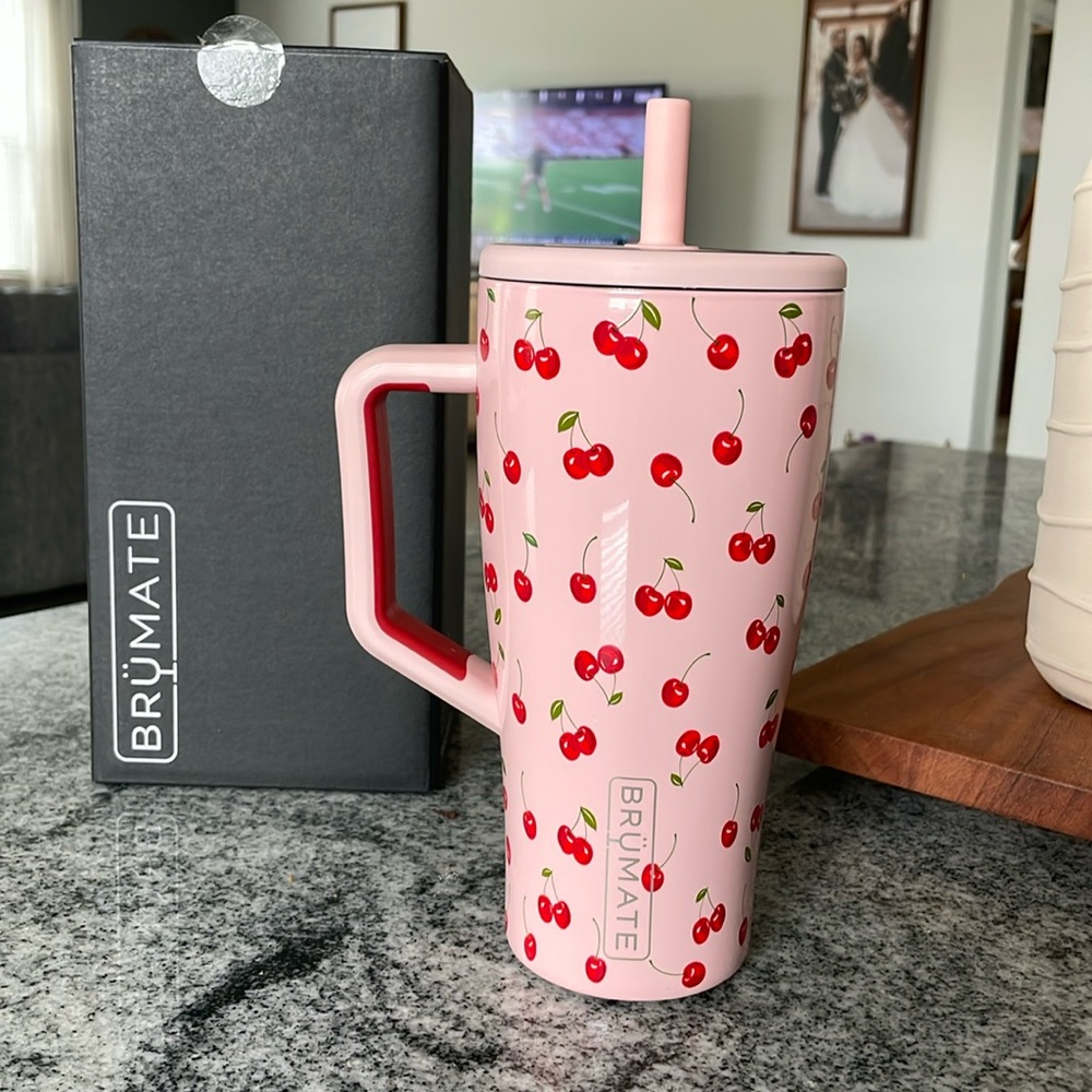 Brumate x Krista Horton 30oz Era- Limited Edition Cherry/Cherries 🍒